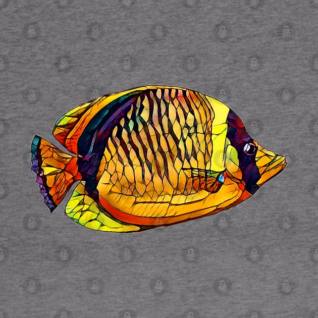 Colorful Fish Design by Sanzida Design